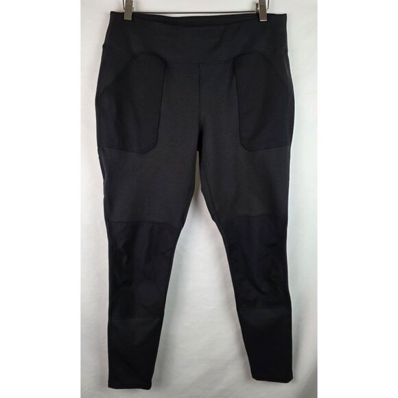 Carhartt Legging Women's Size Large 12/14 Black Fitted Force Midweight Pants - Picture 1 of 13